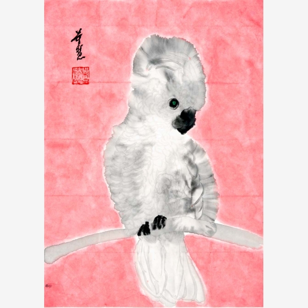 A_Christina Tung 董慧, Song of Seasons(7) 四季之歌(七), 2013, Ink &amp; Colour on Paper 水墨設色紙本, 42 cm x 30 cm,