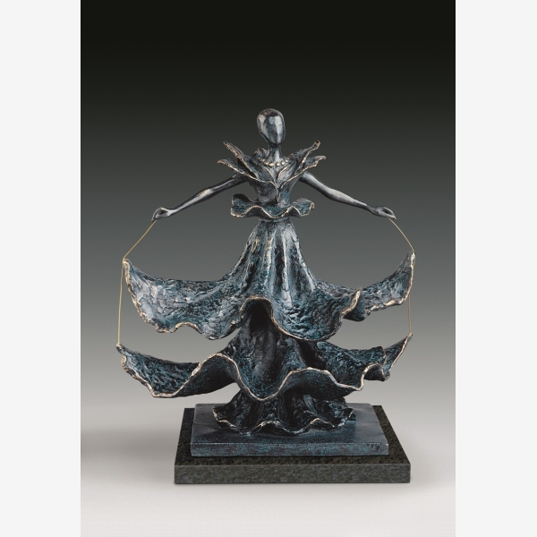 (Home)R_Salvador Dali 達利, Dalinian Dancer 達利的舞者, 1949-84, Bronze 青銅, 40.5 cm (H)