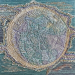 WJX2024004_Jian 王建曉, A Piece of Snow ⼀片雪, 2024, Oil on Canvas 油彩布本, 50 cm x 50 cm, HK$28,000