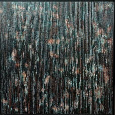 A_WJX2024008_Jian 王建曉, Rivers Flow Forever 江河⽔⻑流, 2024, Oil on Canvas 油彩布本, 76 cm x 76 cm, HK$45,000