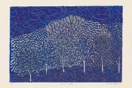 C_Winnie Mak 麥翠影, Six Trees 六樹圖, 2016, Serigraphy 絹網印刷, 42 cm x 63 cm, ed30