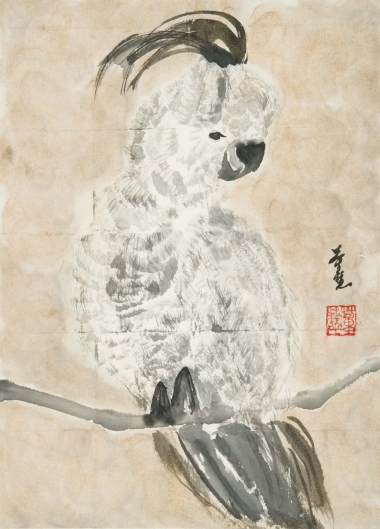 A_Christina Tung 董慧, Song of Seasons(5) 四季之歌(五), 2013, Ink &amp; Colour on Paper 水墨設色紙本, 42 cm x 30 cm